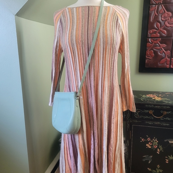 Authentic Rare Coach 9990 small blue frame crossbody bag - Picture 6 of 6